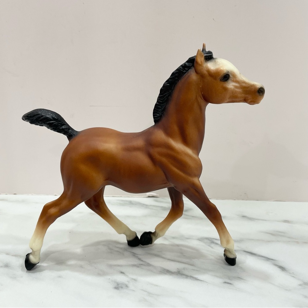 Vintage Breyer running foal